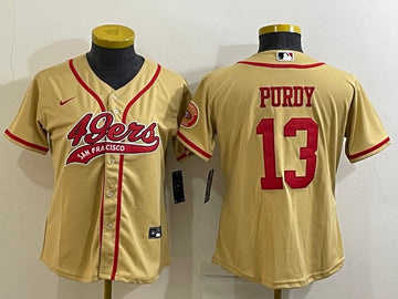 Brock Purdy San Francisco 49ers gold jersey