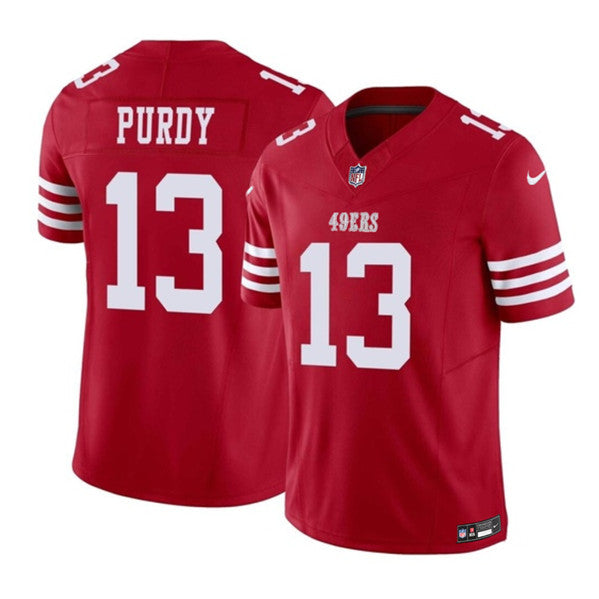 Brock Purdy San Francisco 49ers red FUSE jersey