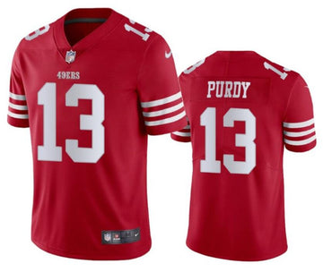 Brock Purdy San Francisco 49ers red jersey