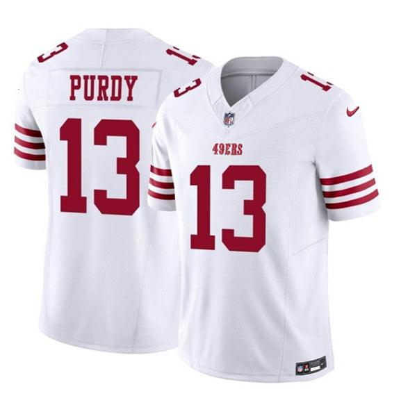 Brock Purdy San Francisco 49ers white FUSE jersey