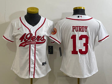 Brock Purdy San Francisco 49ers white jersey