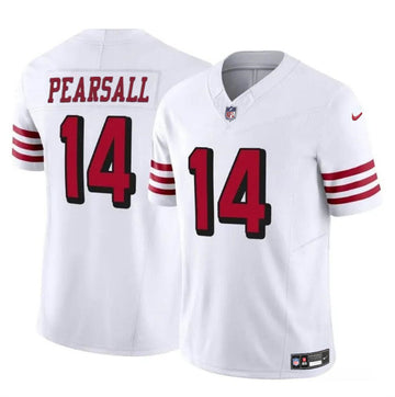 Ricky Pearsall New San Francisco 49ers white FUSE jersey