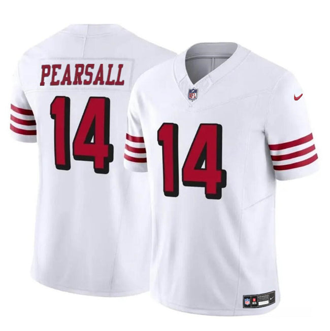 Ricky Pearsall New San Francisco 49ers white FUSE jersey