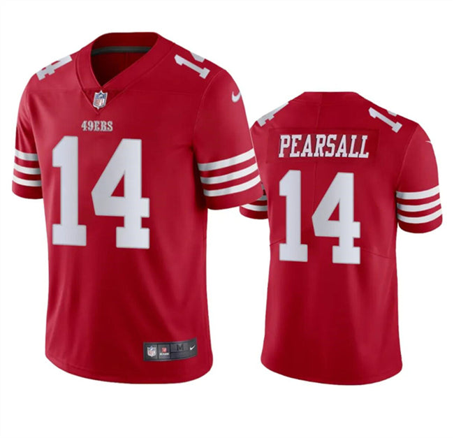 Ricky Pearsall San Francisco 49ers red jersey