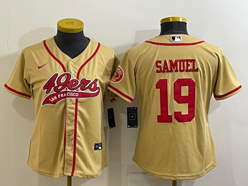 Deebo Samuel San Francisco 49ers gold jersey
