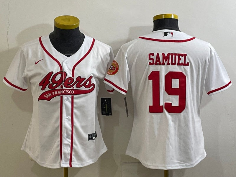 Deebo Samuel San Francisco 49ers white jersey