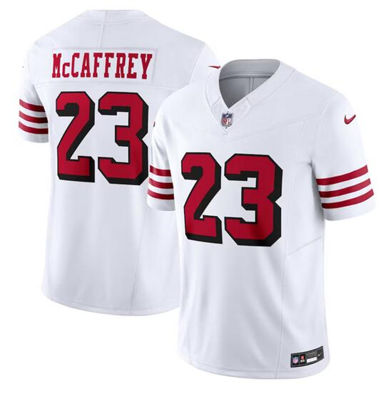 Christian McCaffrey New San Francisco 49ers white FUSE jersey