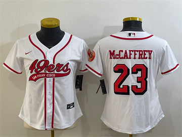 Christian McCaffrey New San Francisco 49ers white jersey