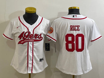 Jerry Rice San Francisco 49ers white jersey