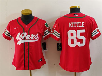 George Kittle San Francisco 49ers red jersey