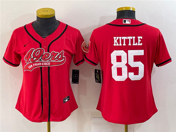 George Kittle San Francisco 49ers red jersey