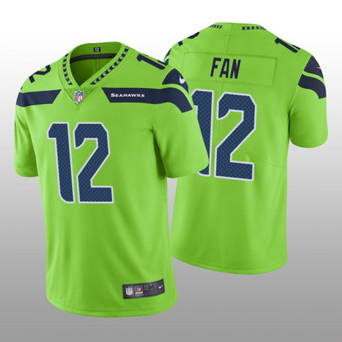 Fan Seattle Seahawks green jersey