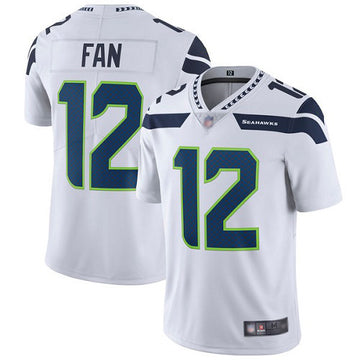 Fan Seattle Seahawks white jersey