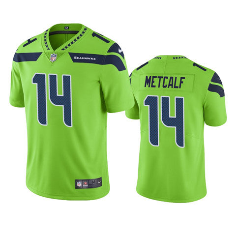 DK Metcalf Seattle Seahawks green jersey