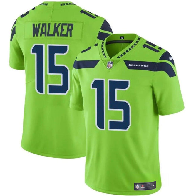 PJ Walker Seattle Seahawks green jersey