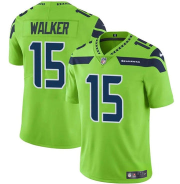 PJ Walker Seattle Seahawks green jersey