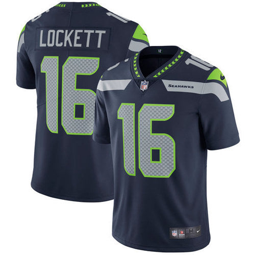 Tyler Lockett Seattle Seahawks navy jersey