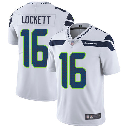 Tyler Lockett Seattle Seahawks white jersey