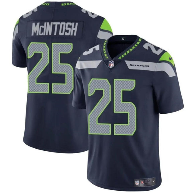 Kenny McIntosh Seattle Seahawks navy jersey