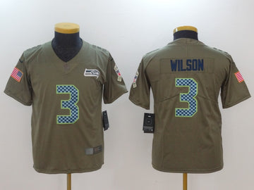 Russell Wilson Seattle Seahawks Salute To Service jersey