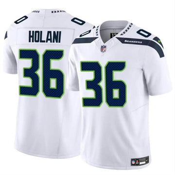 George Holani Seattle Seahawks white FUSE jersey