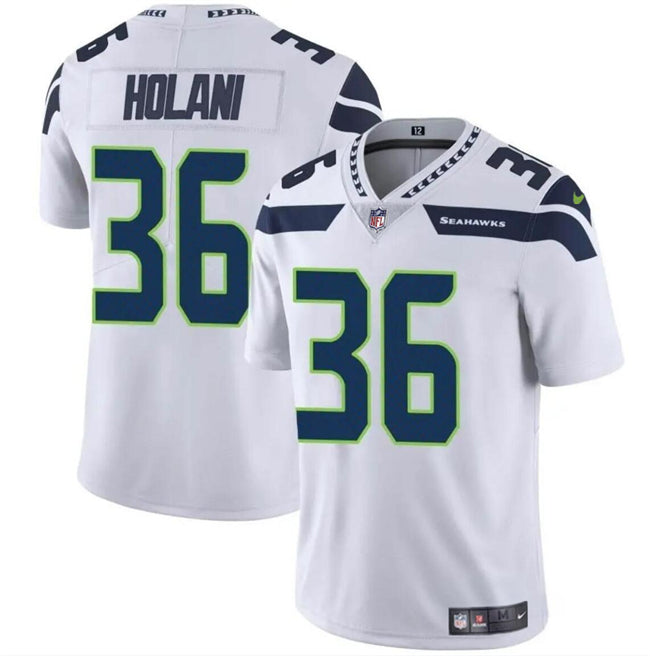 George Holani Seattle Seahawks white jersey
