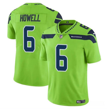Sam Howell Seattle Seahawks green jersey