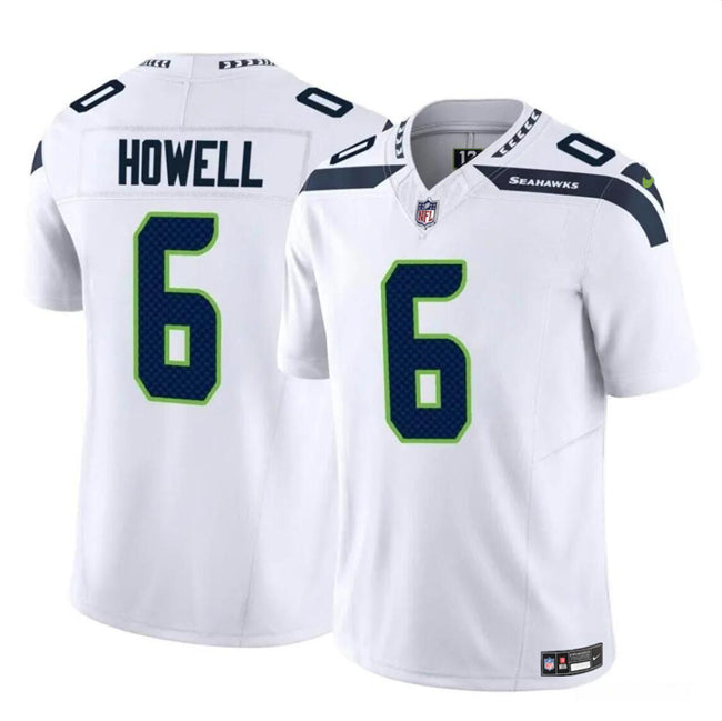 Sam Howell Seattle Seahawks white FUSE jersey