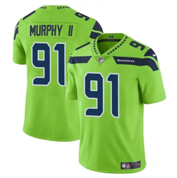 Byron Murphy II Seattle Seahawks green jersey