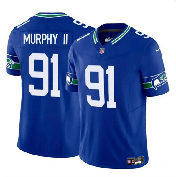 Byron Murphy II Seattle Seahawks royal FUSE jersey