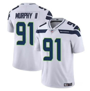 Byron Murphy II Seattle Seahawks white jersey