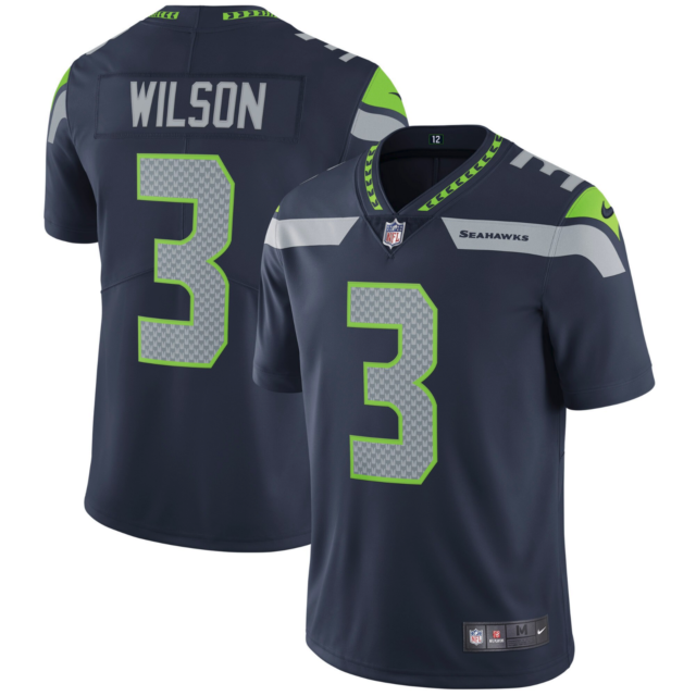 Seattle Seahawks navy jersey