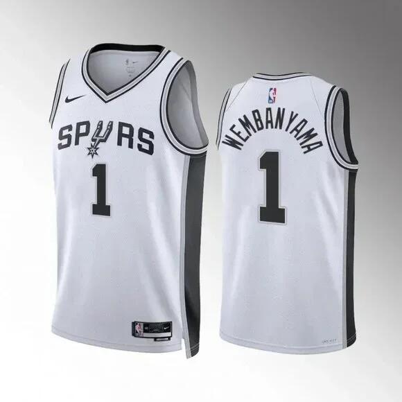 Victor Wembanyama San Antonio Spurs white jersey