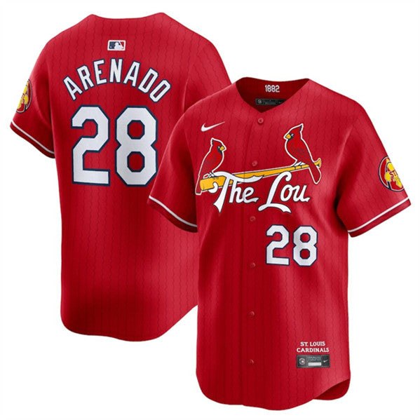Nolan Arenado St. Louis Cardinals red City Connect jersey