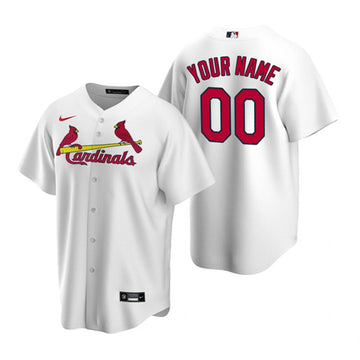Custom St. Louis Cardinals white jersey