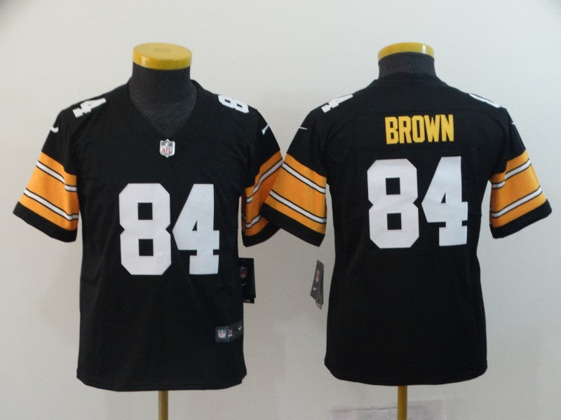 Antonio Brown Pittsburgh Steelers black jersey