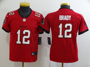 Tom Brady Tampa Bay Buccaneers red jersey