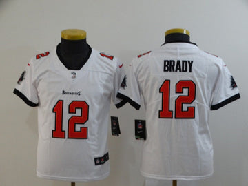 Tom Brady New Tampa Bay Buccaneers white jersey