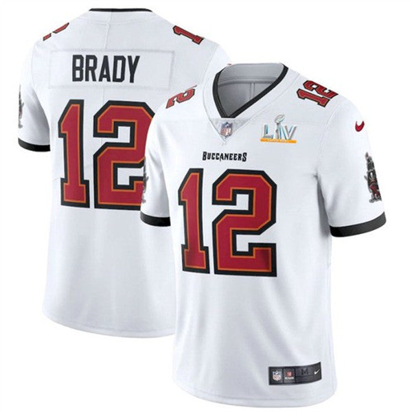 Tom Brady Tampa Bay Buccaneers white jersey