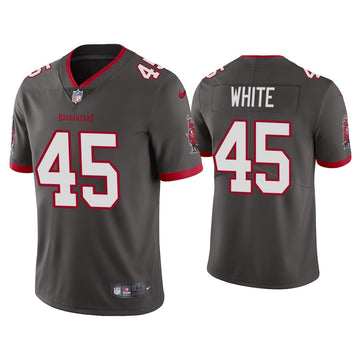 Devin White Tampa Bay Buccaneers grey jersey
