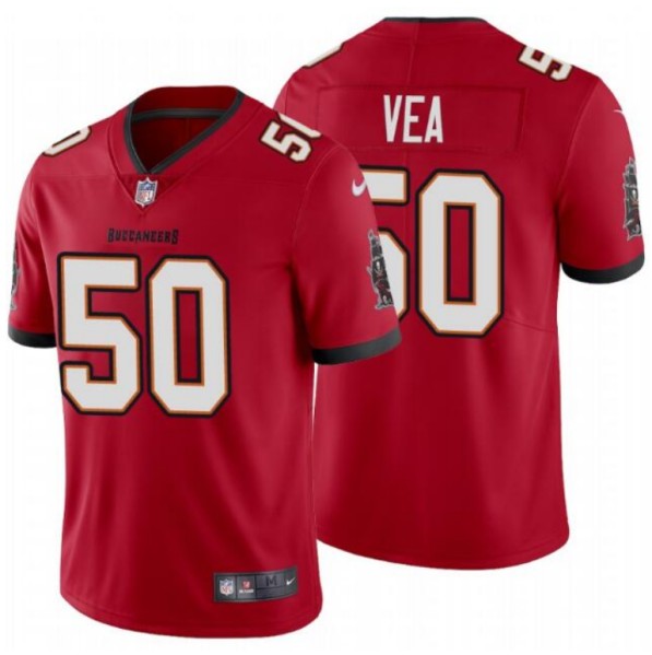 Vita Vea Tampa Bay Buccaneers red jersey