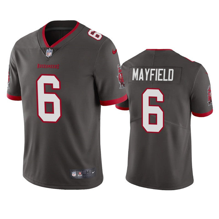 Baker Mayfield Tampa Bay Buccaneers gray jersey