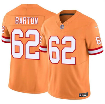 Graham Barton Tampa Bay Buccaneers orange FUSE jersey