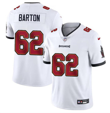 Graham Barton Tampa Bay Buccaneers white jersey