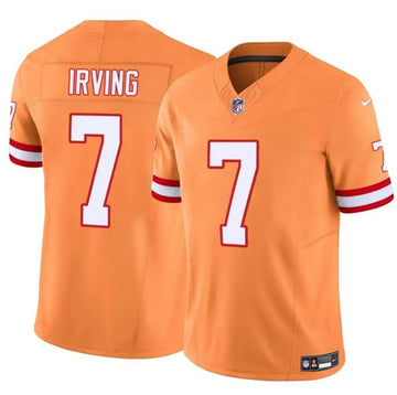 Bucky Irving Tampa Bay Buccaneers orange FUSE jersey