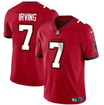 Bucky Irving Tampa Bay Buccaneers red jersey