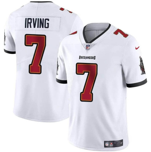 Bucky Irving Tampa Bay Buccaneers white jersey