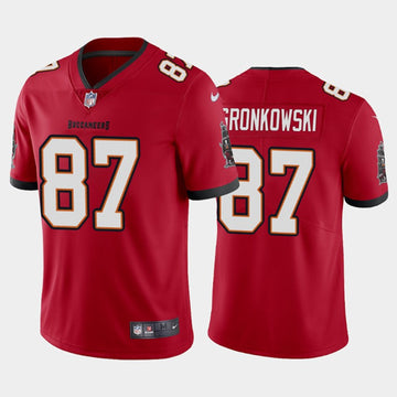 Rob Gronkowski Tampa Bay Buccaneers red jersey
