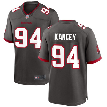 Calijah Kancey Tampa Bay Buccaneers gray Game jersey