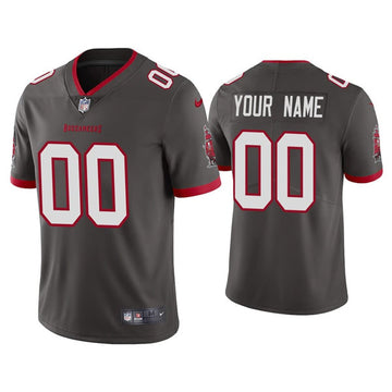 Custom Tampa Bay Buccaneers gray jersey